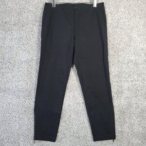 Eileen Fisher Womens Pants Size Small Petite Black Ankle Stretch